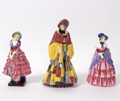 Lot 269 - Three Royal Doulton porcelain figures to...