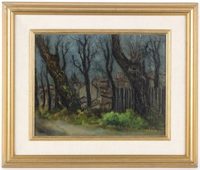 Lot 322 - Isaac Antcher (Moldovan 1899-1992)/Village...