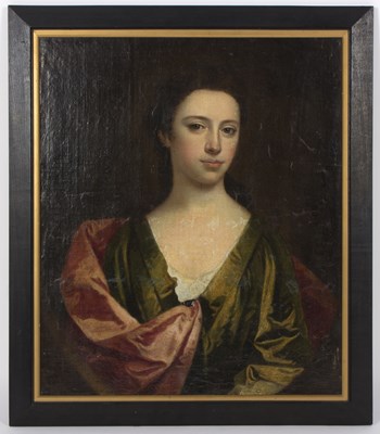 Lot 357 - 18th Century English School/Portrait of a...