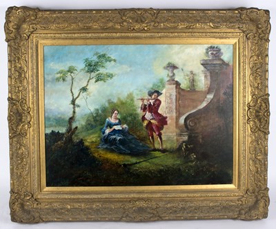 Lot 365 - 20th Century, Manner of Antoine Watteau/Fetes...