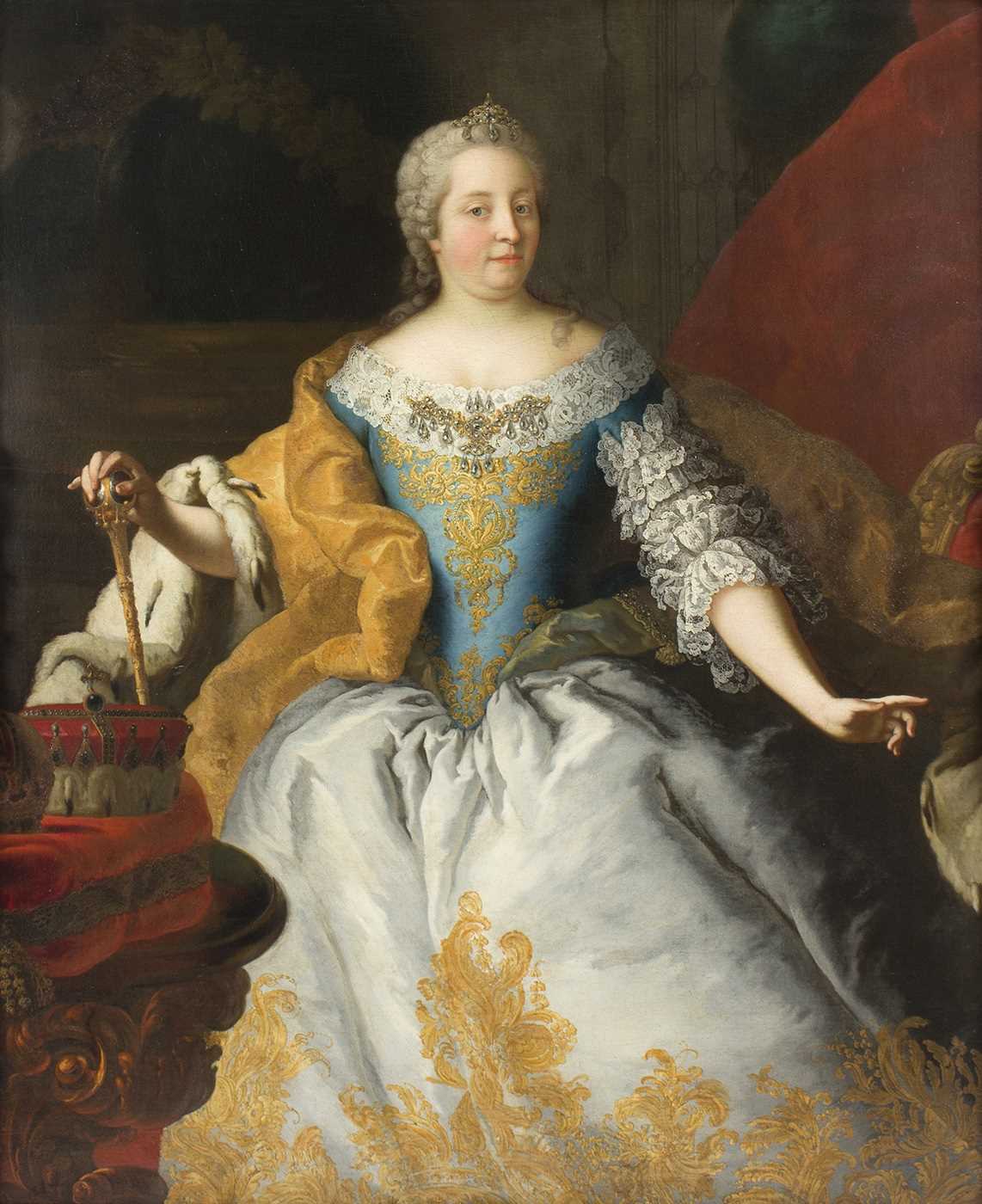 Lot 386 - Studio of Martin Mijtens (1695-1770)/Maria...