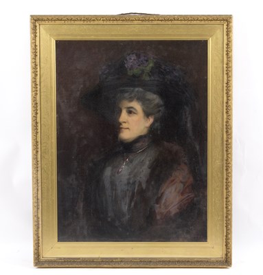 Lot 420 - John Henry Amschewitz (1882-1942)/Portrait of...