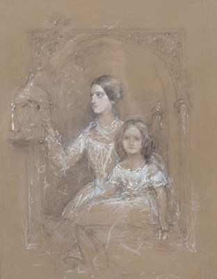 Lot 441 - Robert Boyd Paul (circa 1825-1885)/Mother and...