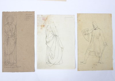 Lot 464 - Kabke (Danish, 19th Century)/Three Studies of...