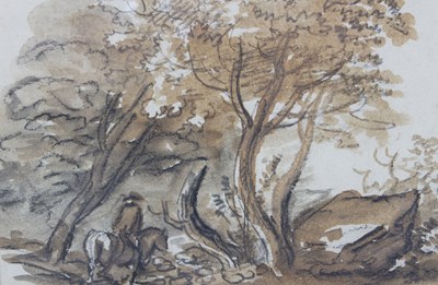 Lot 475 - Attributed to Paul Sandby (1725-1809)/Horse...