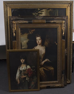 Lot 541 - After Old Masters/four painting facsimiles