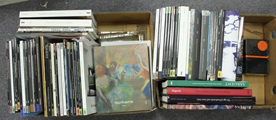 Lot 602 - A quantity of art reference books and auction...