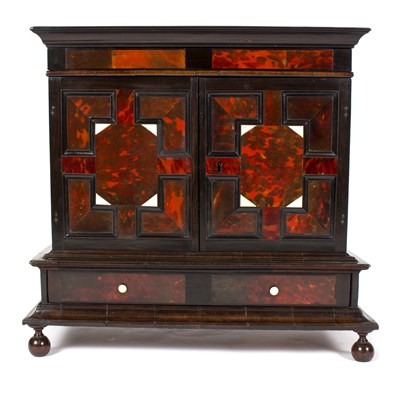 Lot 664 - A Queen Anne walnut, tortoiseshell and ivory...