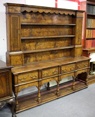 Lot 778 - An oak Bylaw dresser with shelves and...