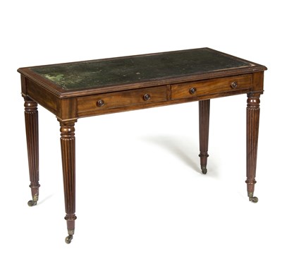 Lot 901 - An early 19th Century mahogany writing table...