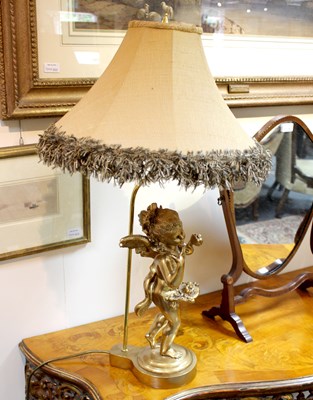 Lot 989 - A pair of table lamps by Brights of Nettlebed,...