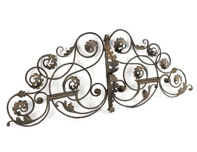 Lot 996 - An 18th Century Austrian wrought iron and...