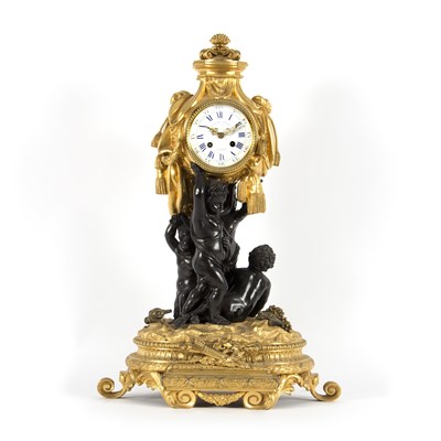 Lot 1027 - A fine Napoleon III ormolu and bronze...