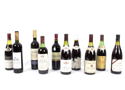 Lot 1064 - Ten bottles of red wine, various vintages