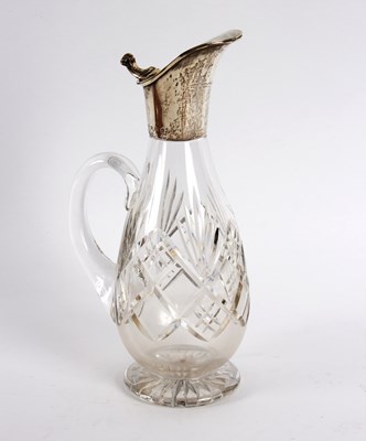 Lot 46 - A silver mounted claret jug, CSG & Co.,...
