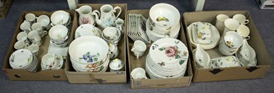 Lot 173 - A Villeroy & Boch Bouquet pattern part dinner...