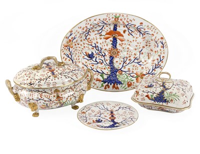 Lot 198 - An extensive Derby dinner service, early 19th...