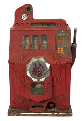 Lot 325 - An American Mills Cherry Burst slot machine,...