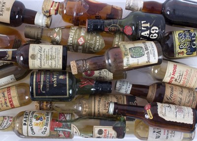 Lot 327 - A group of various whisky miniatures, most...