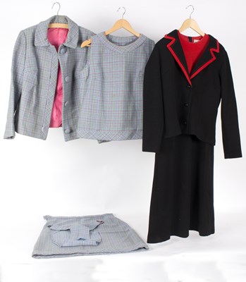 Lot 427 - A lady's vintage three-piece wool suit, by...