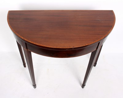 Lot 670 - An early 19th Century mahogany tea table,...