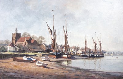 Lot 980 - Kenneth Denton/Maldon/signed/oil on canvas,...