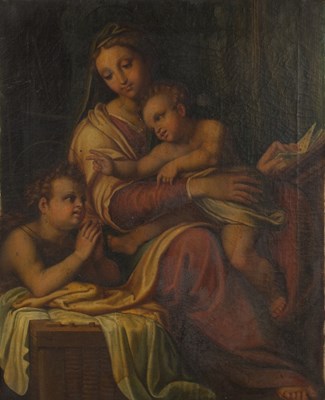 Lot 1000 - After Raphael 18th Century/The Madonna, Christ...