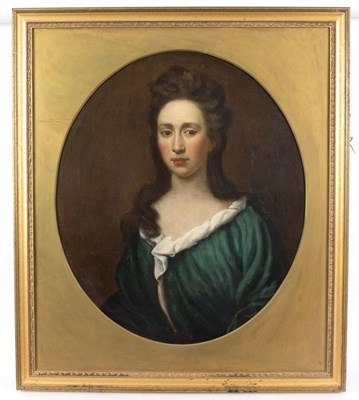 Lot 1057 - 18th Century English School/Portrait of a...