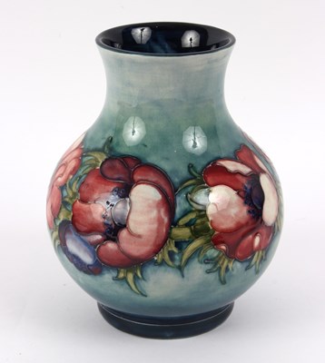 Lot 145 - Moorcroft, an Anemone pattern vase, of...