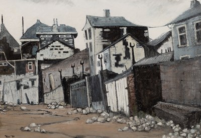 Lot 335 - Elizabeth Finn (British, born 1933)/Derelict...