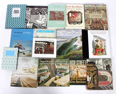 Lot 431 - A group of books on Eric Ravilious and Edward...