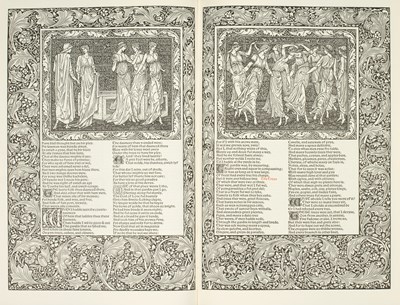 Lot 450 - Kelmscott Chaucer. The Works of Geoffrey...