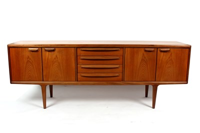 Lot 487 - G Plan, a teak sideboard with four drawers,...