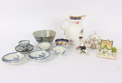 Lot 320 - Two Worcester tea bowls and saucers, late 18th...