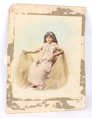 Lot 393 - Edna Lorenz Studio Calcutta/Portrait of a...