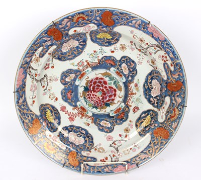 Lot 396 - A Japanese saucer dish, painted a...