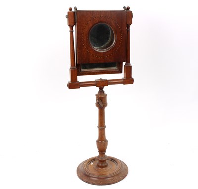 Lot 458 - An early Victorian zograscope with a circular...