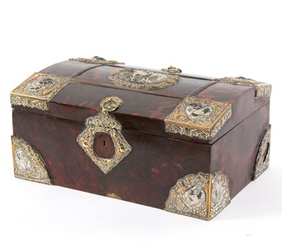 Lot 505 - An early 19th Century red tortoiseshell...