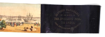 Lot 571 - A moving Panorama of the Overland Route to...