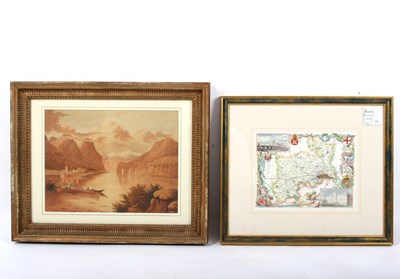 Lot 588 - 19th Century English School/Mountain River...