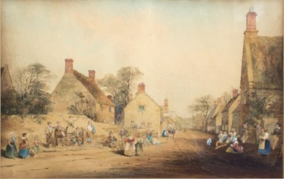 Lot 602 - 19th Century English School/The Village...