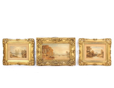 Lot 616 - Edmund Dorrell (1778-1857)/The Thames at...