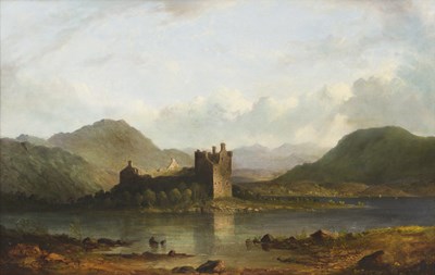 Lot 645 - 19th Century Scottish School/Ruined Kilchurn...