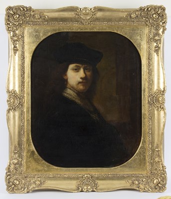 Lot 654 - After Rembrandt Harmensz van Rijn/Self...