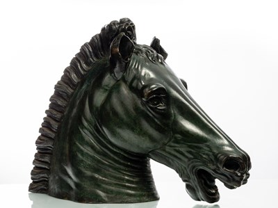 Lot 756 - Morris Singer Foundry/Bucephalus/dated 1983,...