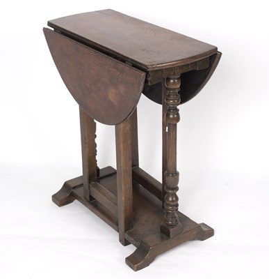 Lot 823 - A 17th Century style oak coaching table, the...