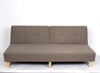 Lot 841 - A modern reclining three-seater sofa bed on...