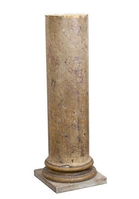 Lot 865 - A 19th Century simulated Siena marble...