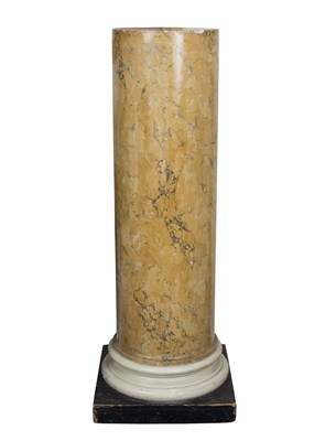 Lot 866 - A 19th Century simulated Siena marble...