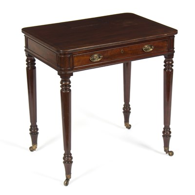 Lot 969 - A 19th Century mahogany writing table of...